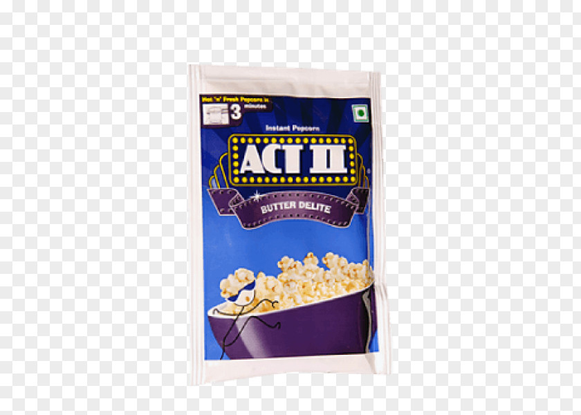 Popcorn Microwave Act II Butter Corn Flakes PNG