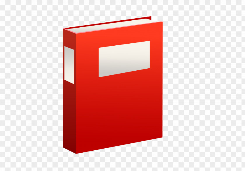 Red Folder Directory File Stationery Computer PNG