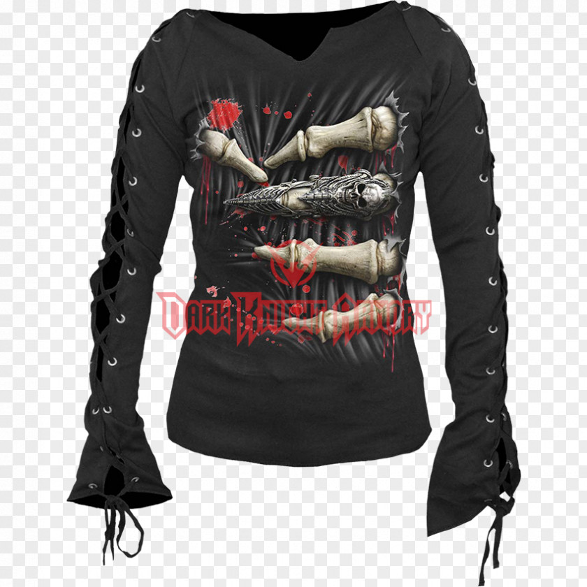 T-shirt Gothic Rock Goth Subculture Sleeve Clothing PNG