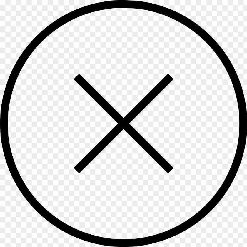 X Arrow Symbol Directory PNG