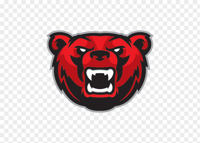 Bear Logo Sticker Mascot Clip Art PNG