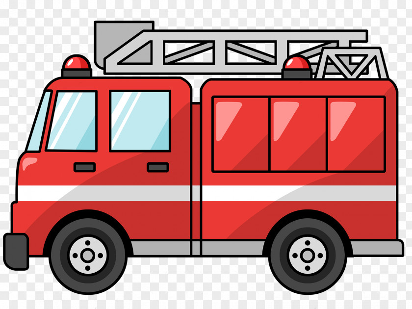 Fire Truck Cliparts Engine Firefighter Station PNG