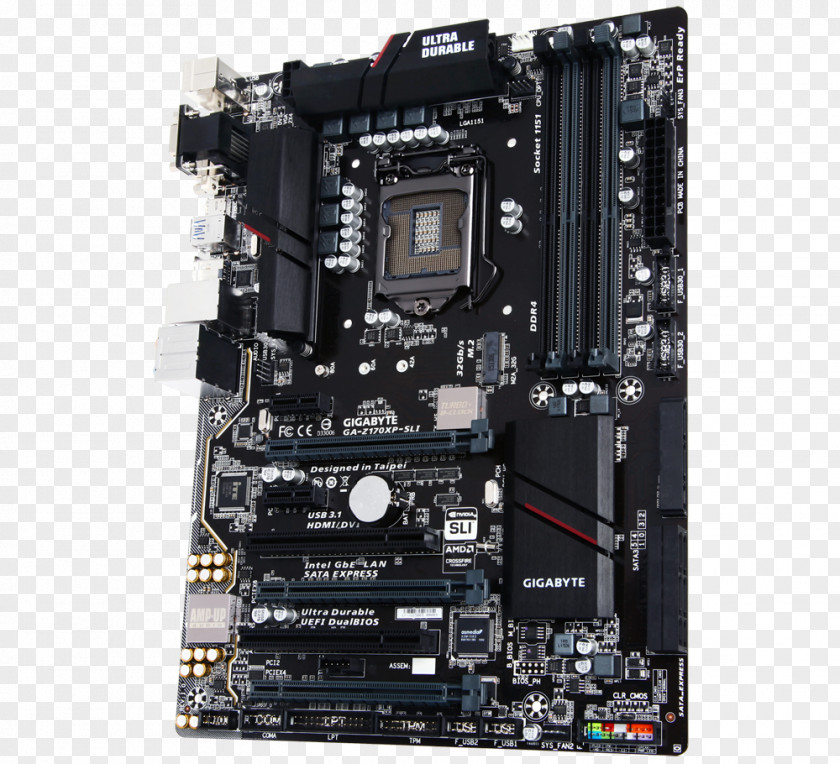 Intel LGA 1151 Scalable Link Interface Motherboard DDR4 SDRAM PNG