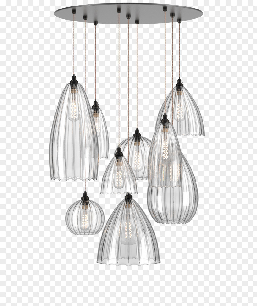 Light Pendant Chandelier Glass Lighting PNG