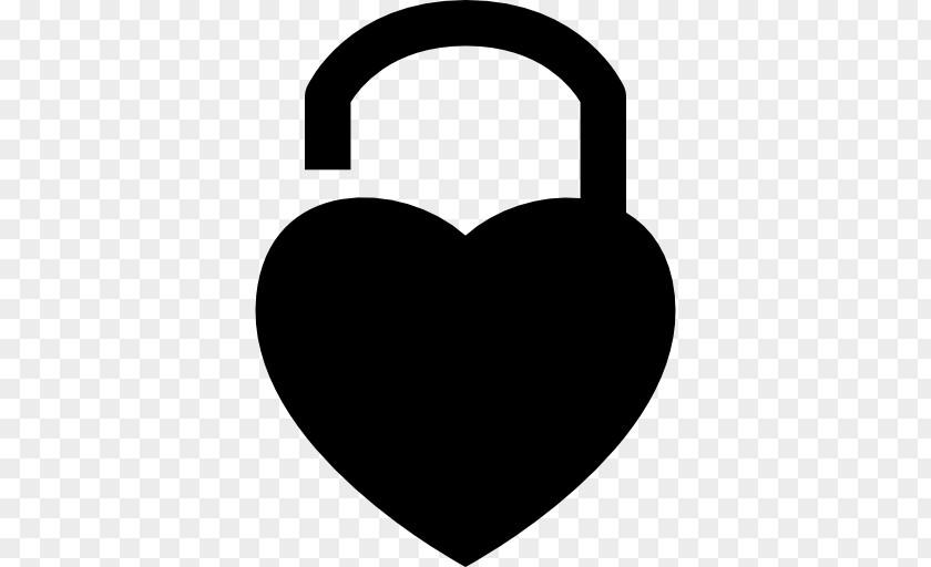 Padlock Shape Heart Symbol Love Lock PNG