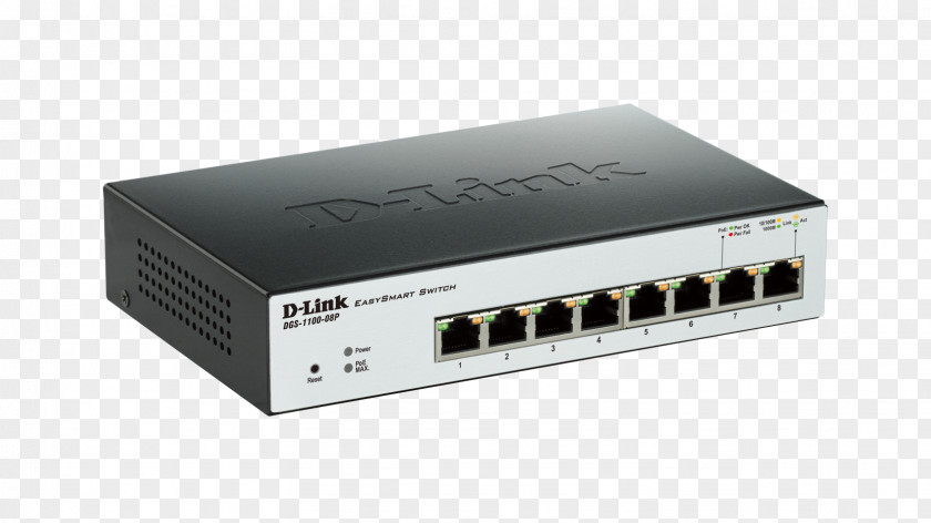 Power Over Ethernet Gigabit Network Switch Port D-Link PNG