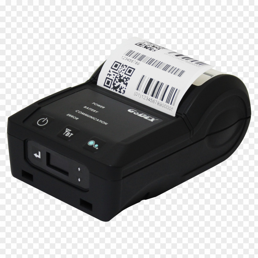 Printer AC Adapter Battery Charger Godex MX30i Printing PNG