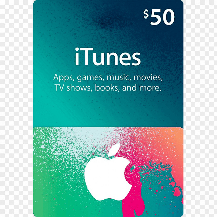 United States Gift Card ITunes Store PNG