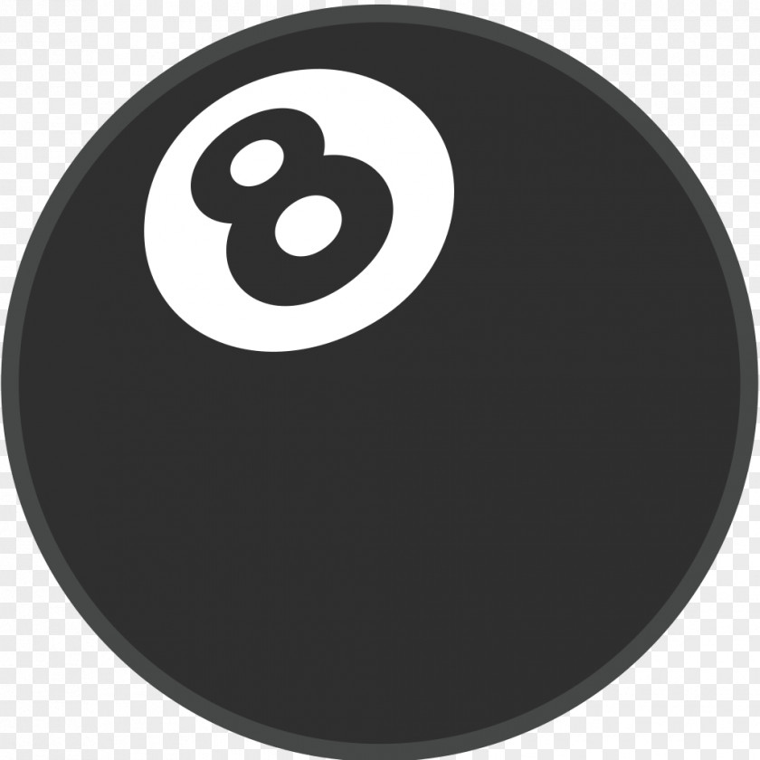 Billiards 8 Ball Pool Emoji Eight-ball Line Drawing Android PNG