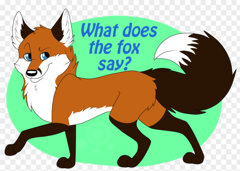 Cartoon Pictures Of A Fox Red The (What Does Say?) Clip Art PNG
