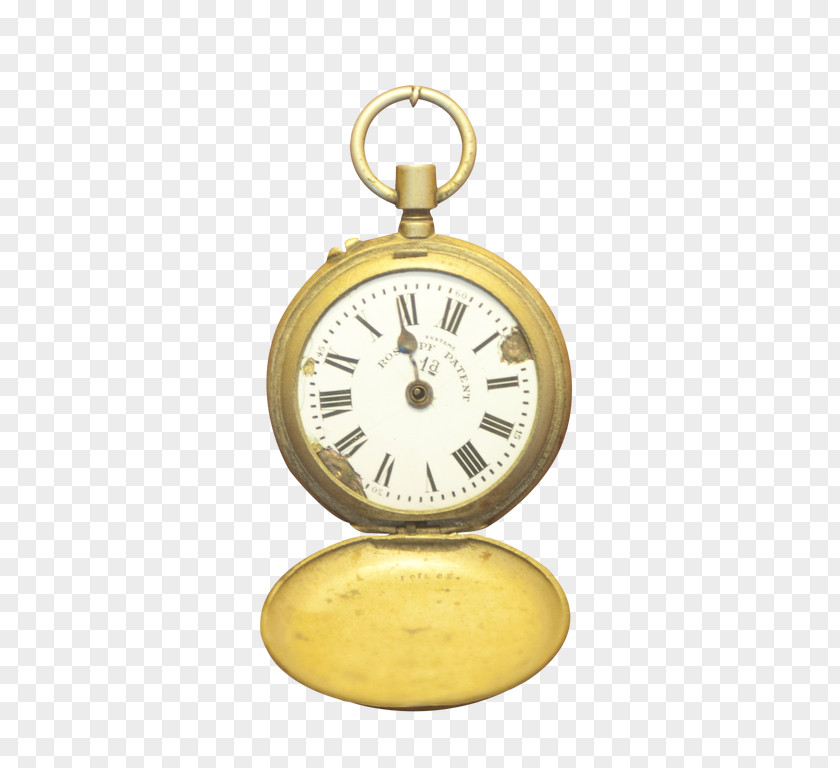 Gold Watch Clock Pocket PNG