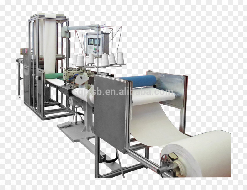 Industrial Machinery Machine Production Line Manufacturing Nonwoven Fabric Textile PNG
