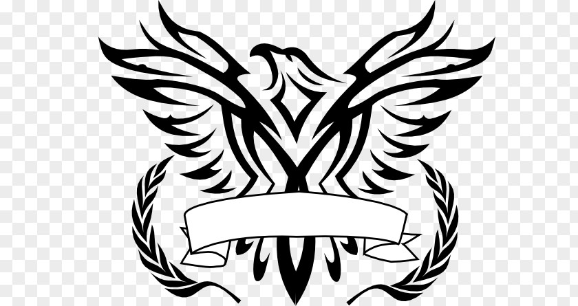 Line Art Logo Bald Eagle Black-and-white Hawk-eagle Clip PNG