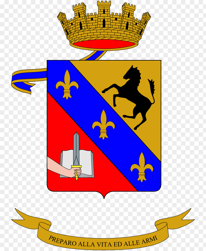Military Nunziatella Academy Coat Of Arms Accademie E Scuole Militari In Italia Stemma Della Scuola Militare PNG
