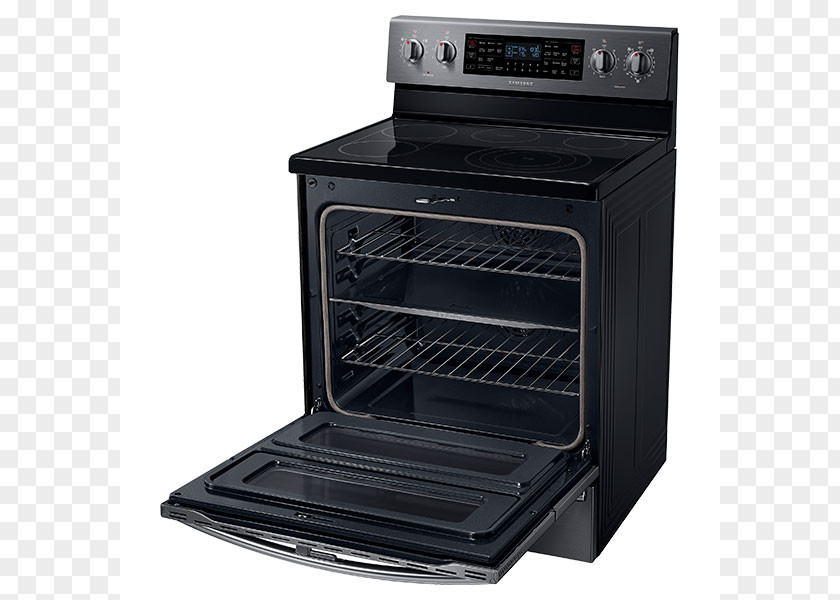 Oven Cooking Ranges Samsung NE59J7850W Self-cleaning Door PNG