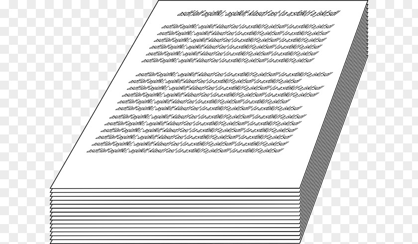 Pile Of Papers Paper Education Document Book Manuscript PNG