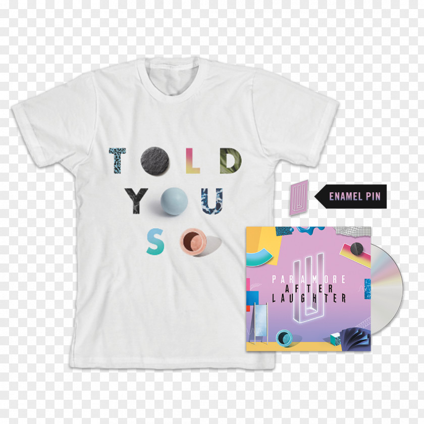T-shirt Paramore After Laughter The Self-Titled Tour PNG