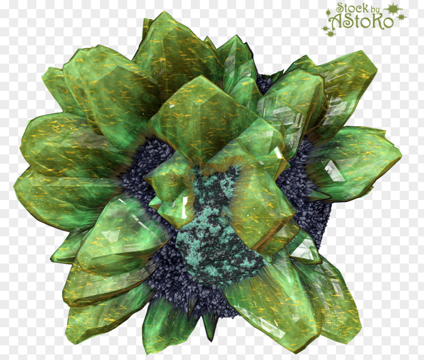 Geode Mineral Crystal PNG