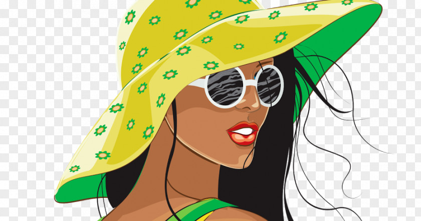 Retro Summer Sale Fashion Illustration Drawing Painting PNG