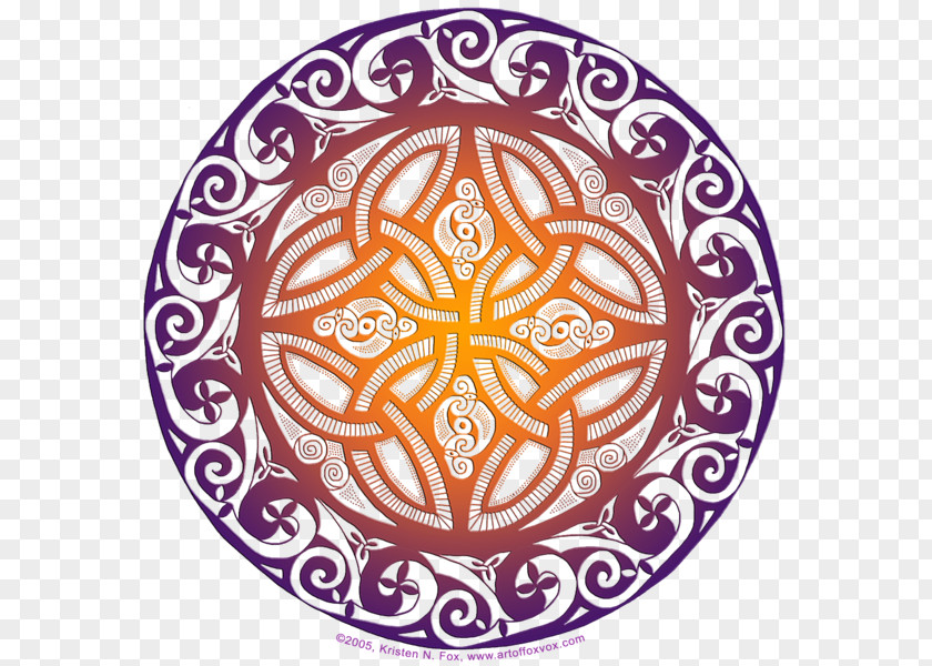 Celtic Style Symbol Knot Celts Sacred Geometry Pattern PNG
