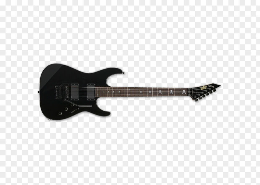 Electric Guitar Kingdom Hearts II ESP Guitars Kirk Hammett M-II PNG