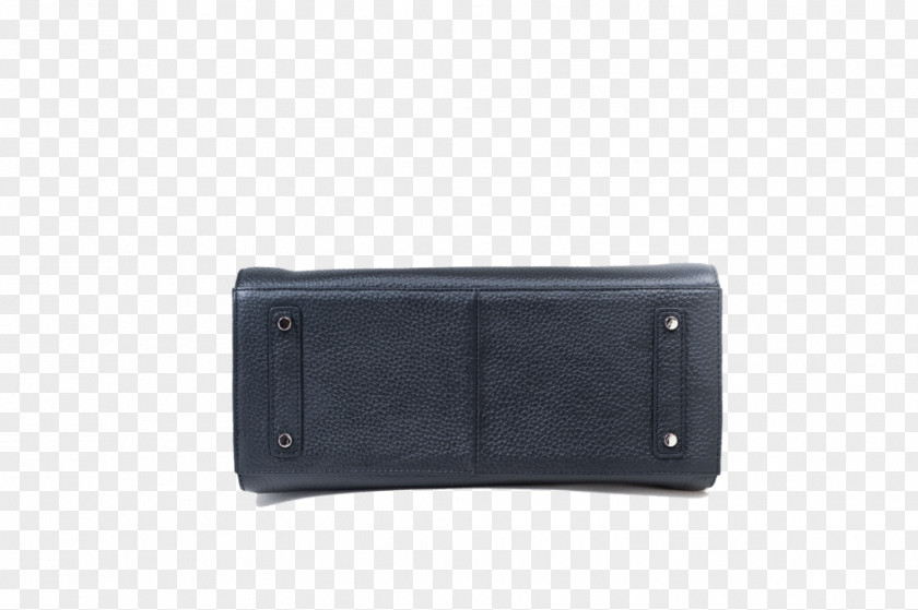 Los Angeles Apparel Wallet Leather Bag Black M PNG
