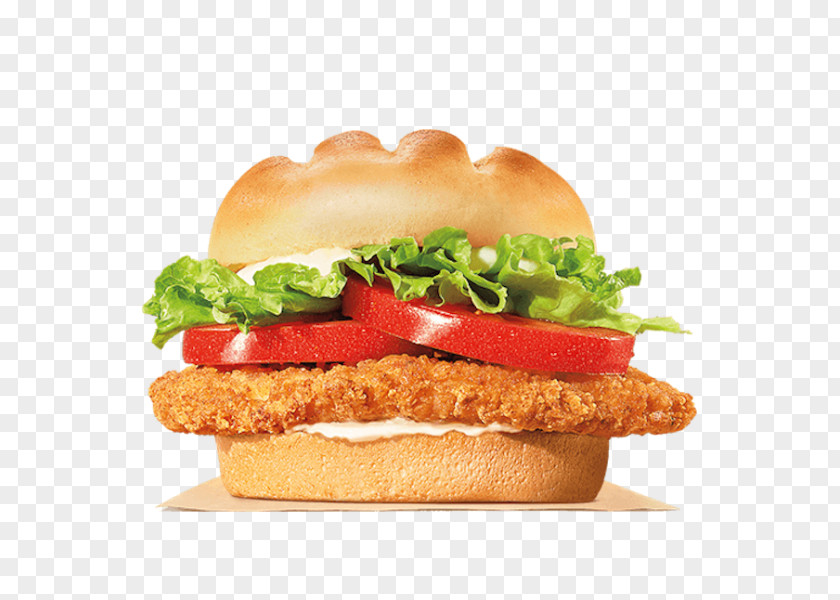 Sandwich Whopper Chicken TenderCrisp Hamburger Burger King Specialty Sandwiches PNG