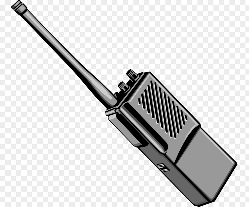 Walkie Clip Art Handheld Two-Way Radios Image Vector Graphics Free Content PNG