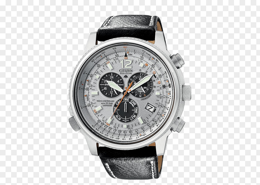 Watch Eco-Drive Citizen Holdings Radio Clock Strap PNG