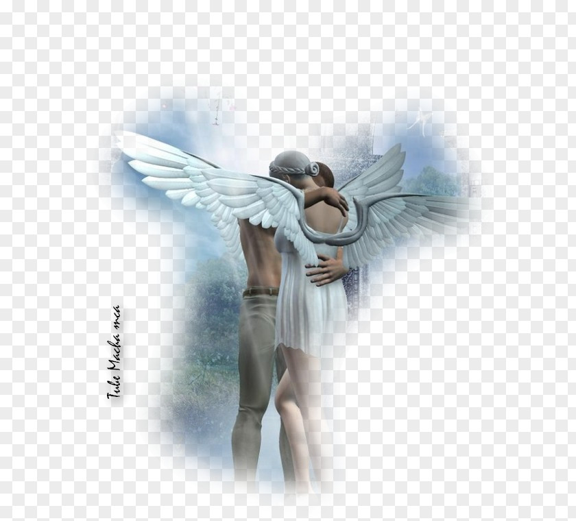 Angel Love Sacred Drawing PNG
