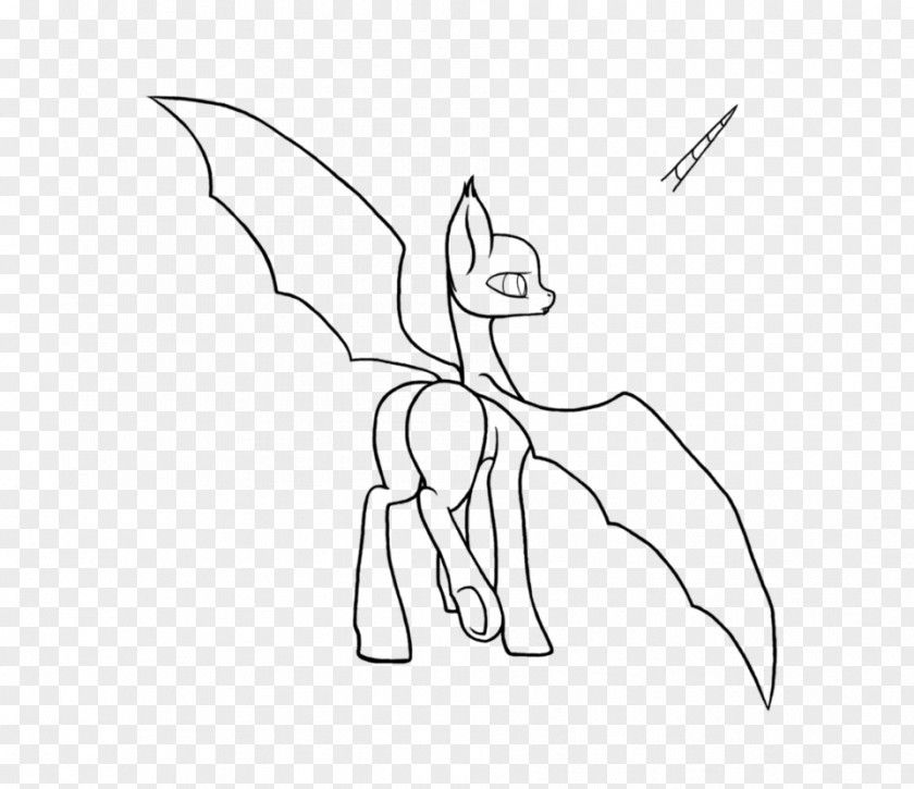 Bat Mammal 5 December Pony Sketch PNG