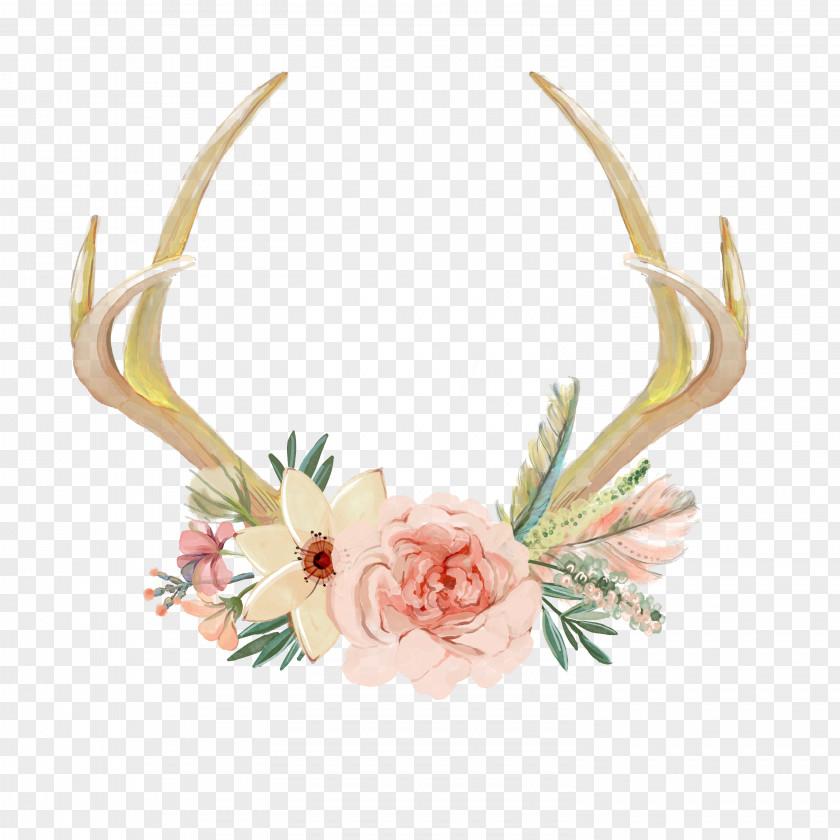 Decorative Antlers PNG antlers clipart PNG