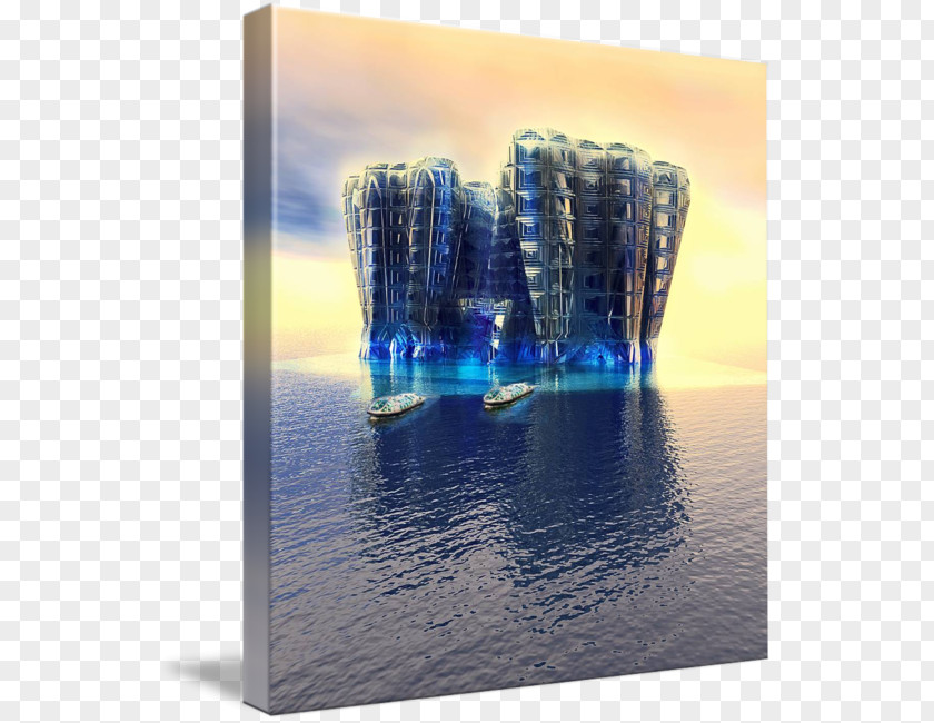 Sea City Water Resources Cobalt Blue Desktop Wallpaper Stock Photography PNG