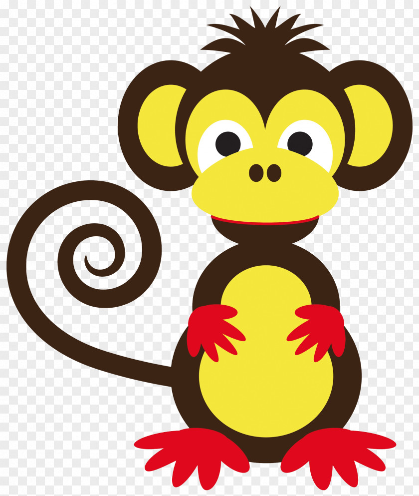 Cartoon Big Mouth Monkey Ape Royalty-free Cuteness Clip Art PNG
