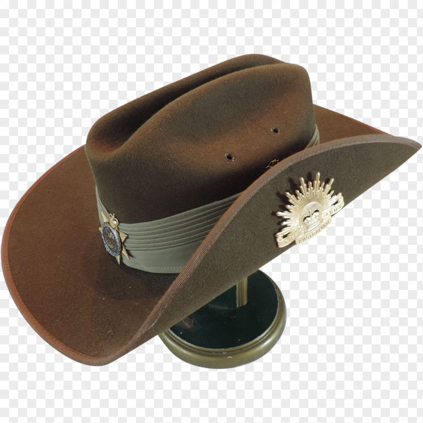 Cowboy Badge Slouch Hat Australian Army Cap PNG