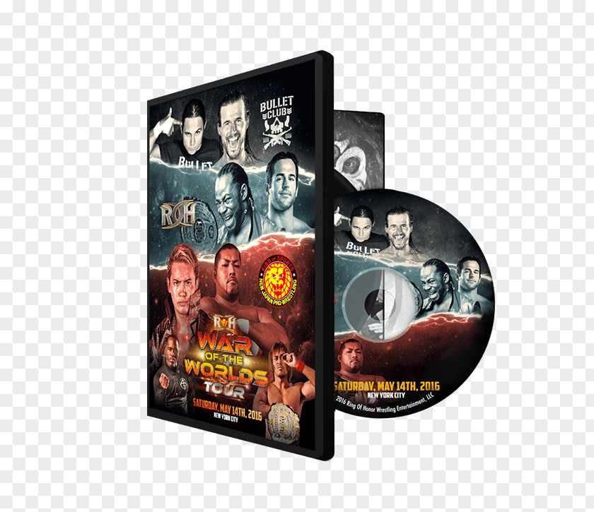 Dvd ROH/NJPW War Of The Worlds Dearborn Ring Honor New Japan Pro-Wrestling Chaos PNG
