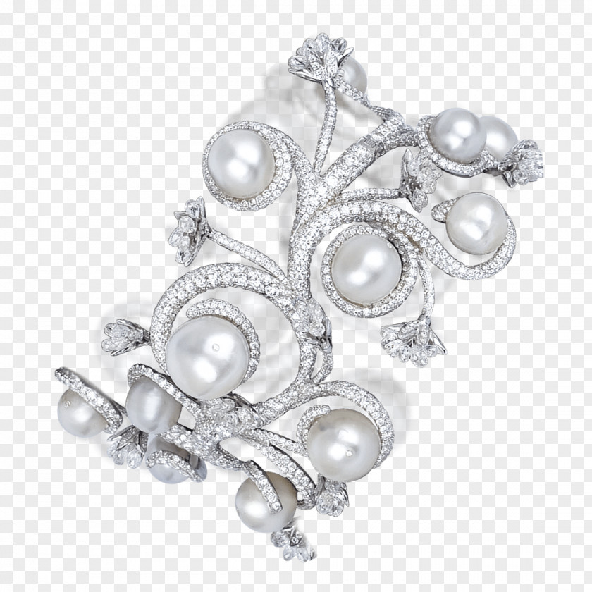 Garland Title Box Pearl Earring Jewellery Diamond Brilliant PNG