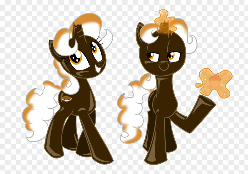 Horse Pony Cat Cartoon PNG