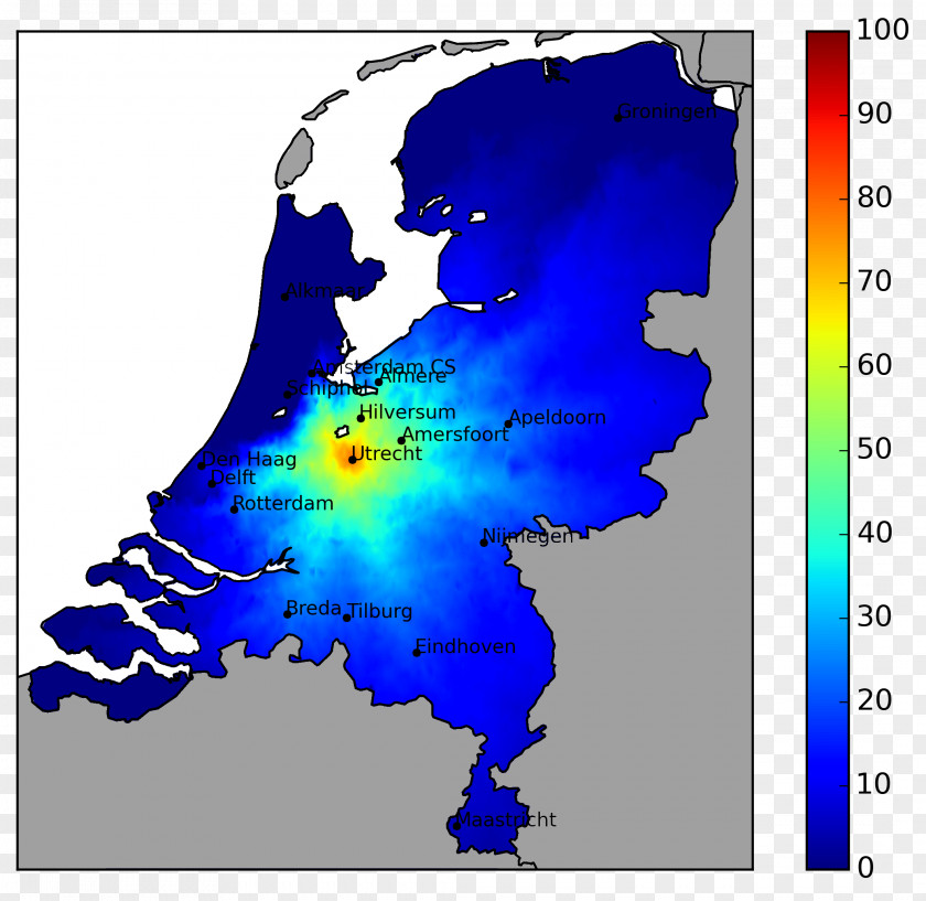 Map Capital Of The Netherlands City PNG