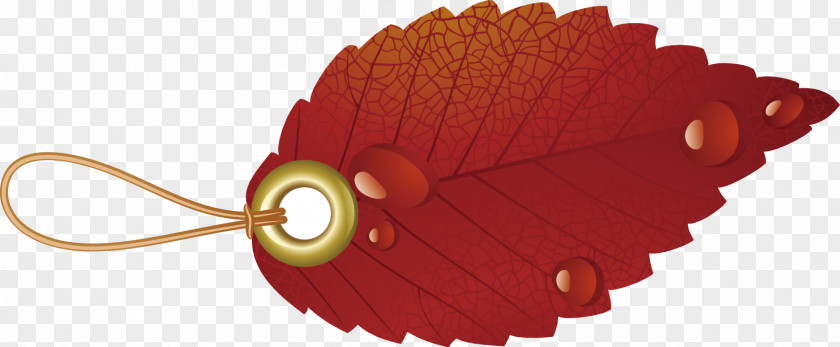 Maple Leaf Decoration Design Vector PNG