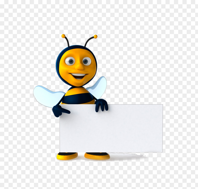 Bee Honey Cartoon Royalty-free PNG