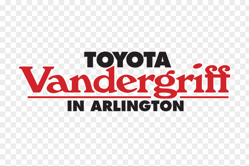 Logo Brand Vandergriff Toyota Font PNG