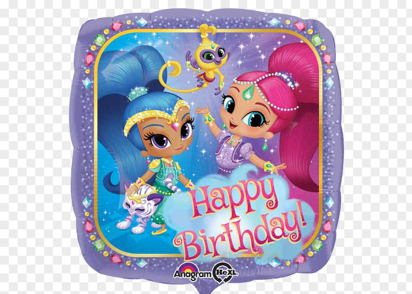 Party Birthday Cake Favor Balloon PNG
