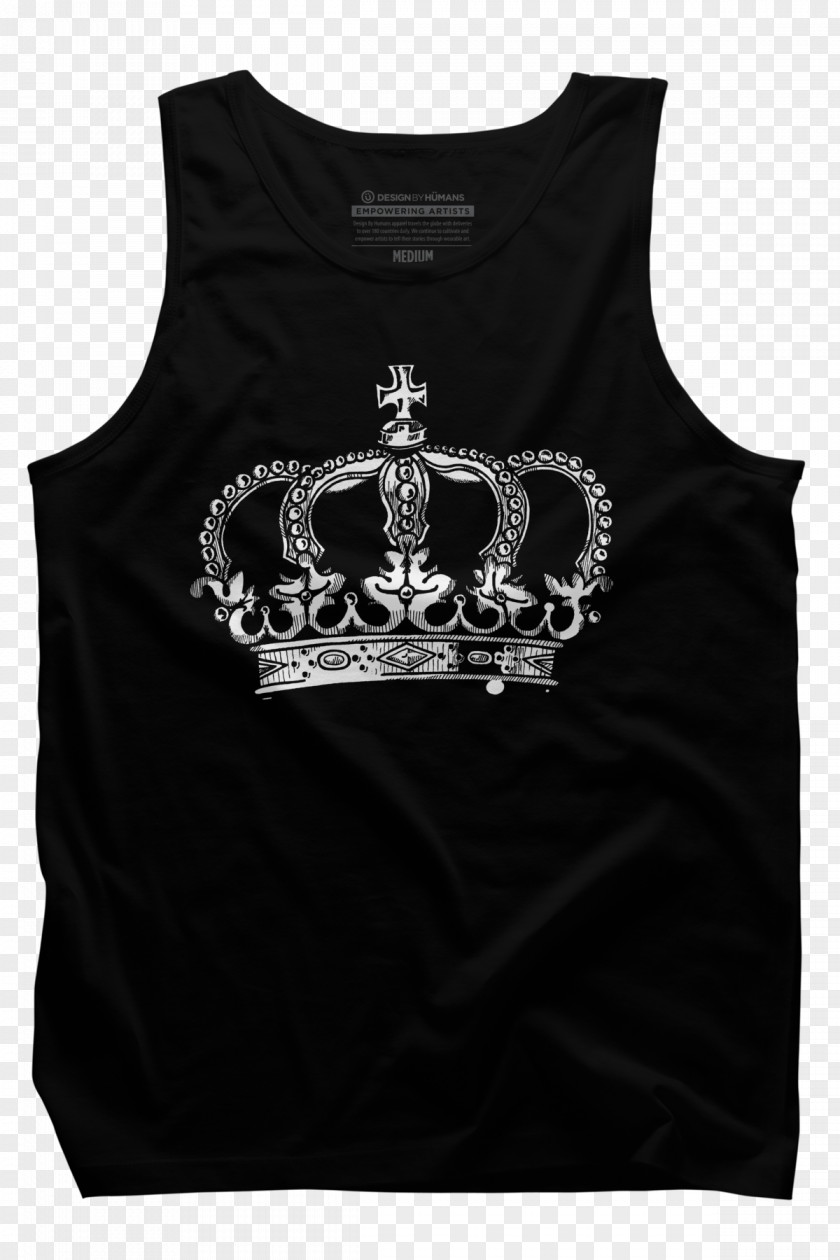 A Variety Of Styles Crown T-shirt Gilets Sleeveless Shirt Top PNG