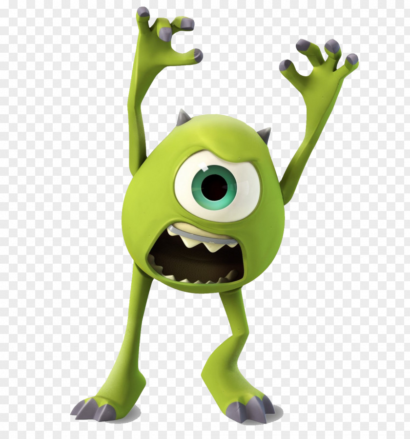Creepy Disney Infinity Monsters, Inc. Mike & Sulley To The Rescue! Wazowski Wii PlayStation 3 PNG