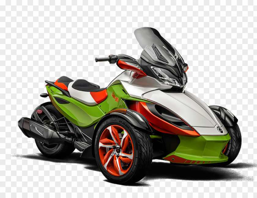 Motorcycle BRP Can-Am Spyder Roadster Motorcycles Tricycle Price PNG