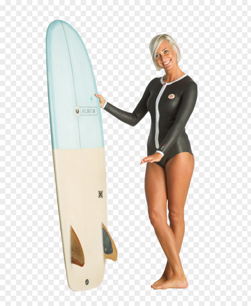 Surfing Wetsuit Neoprene Jacket Woman PNG