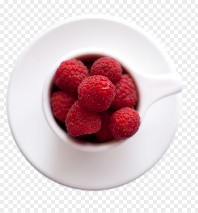 Bowl Of Raspberries Smoothie Fruit Cranberry Blue Wallpaper PNG