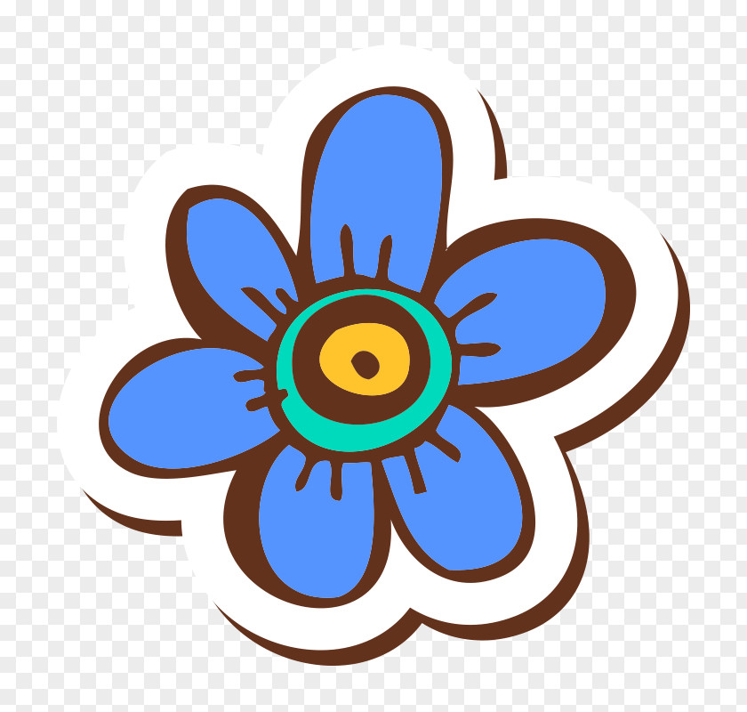 Cartoon Flower Free Clip Art Product Symmetry Cut Flowers PNG