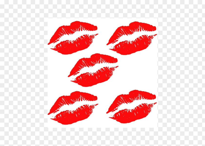 Kiss Lips Lipstick Abziehtattoo Flash PNG